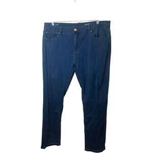 Mugsy Jeans Woodys Flex Fit Dark Wash Sz 40x34 Mens Straight Jeans GREAT!